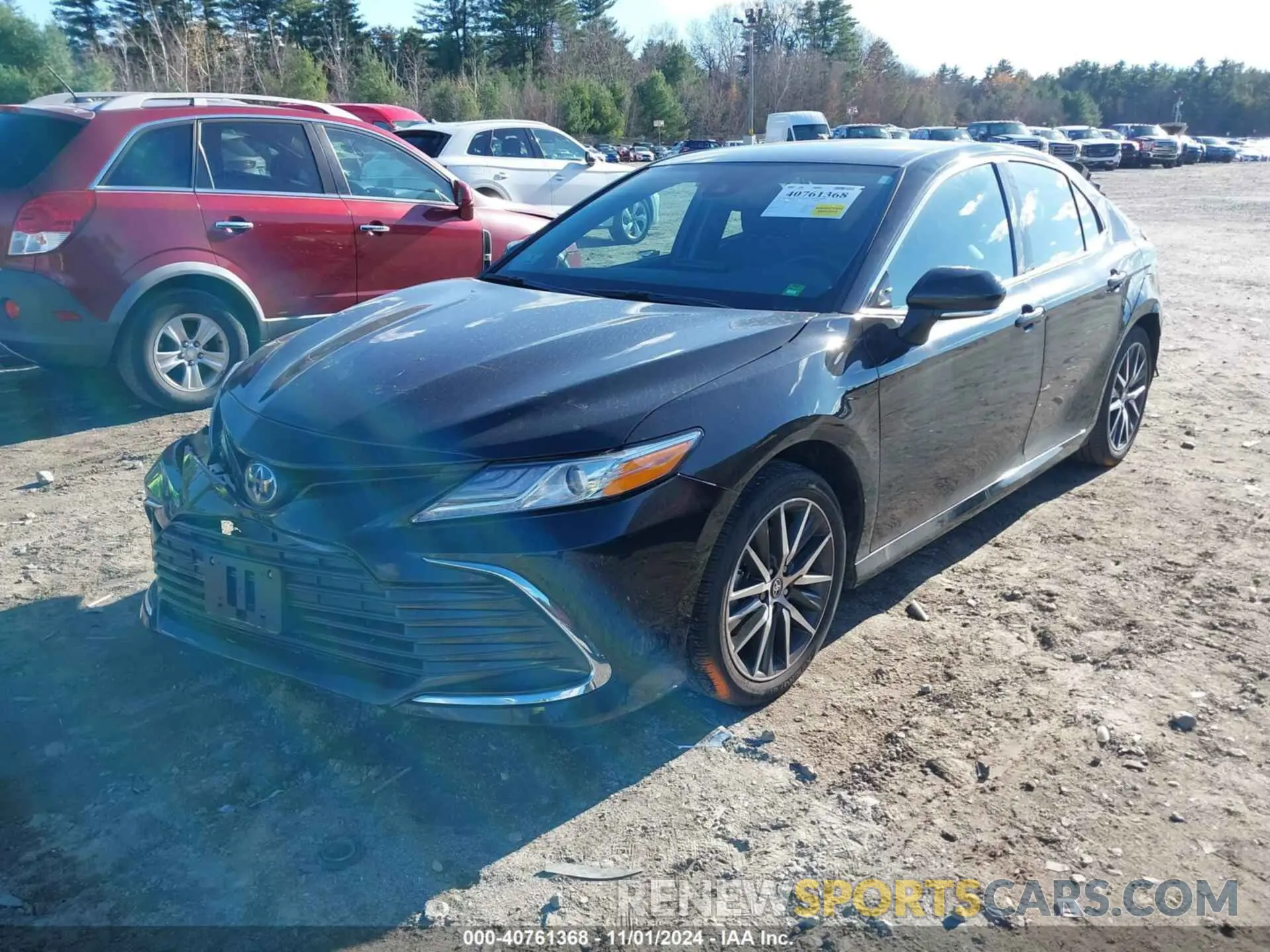 2 fotografías del automóvil dañado 4T1F31AK7PU613318 TOYOTA CAMRY 2023