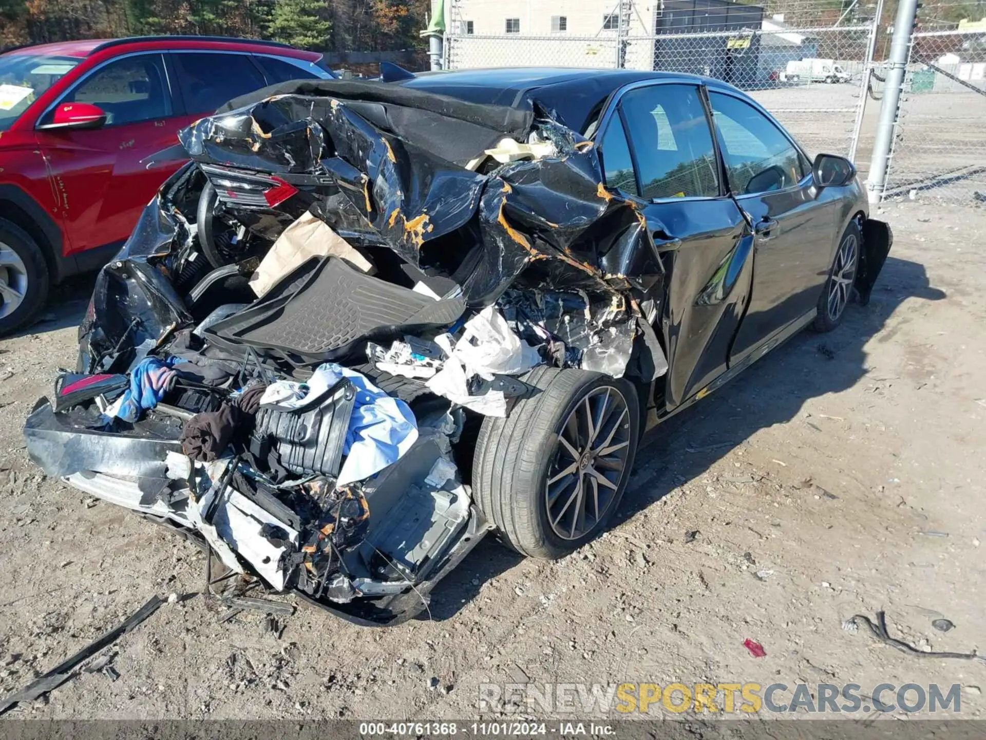 4 fotografías del automóvil dañado 4T1F31AK7PU613318 TOYOTA CAMRY 2023