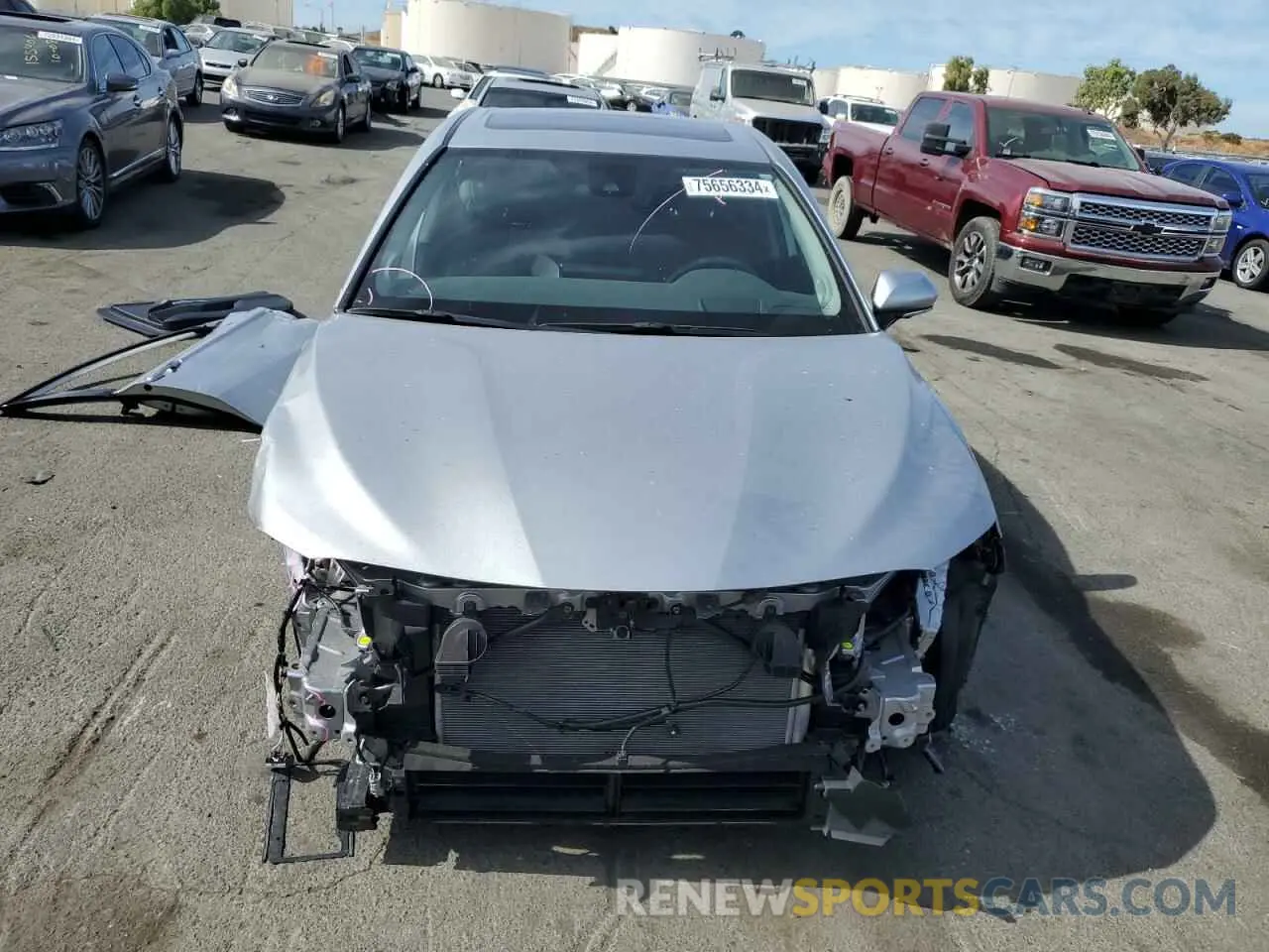 5 fotografías del automóvil dañado 4T1F31AK9PU607309 TOYOTA CAMRY 2023