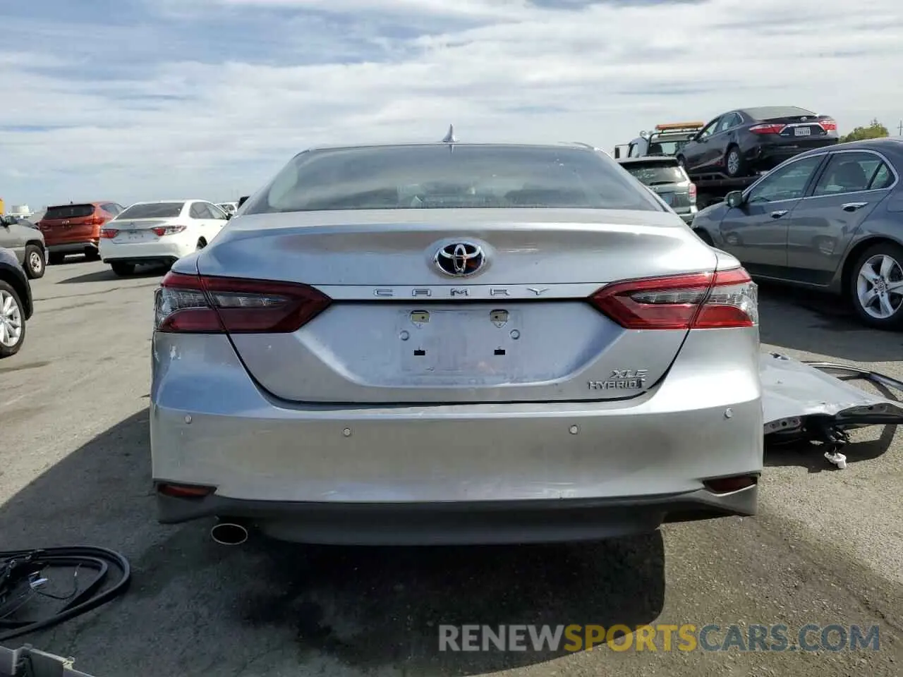 6 fotografías del automóvil dañado 4T1F31AK9PU607309 TOYOTA CAMRY 2023