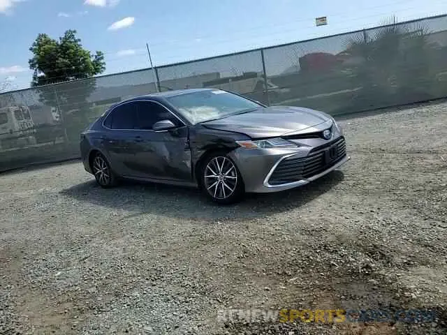 10 fotografías del automóvil dañado 4T1F31AK9PU620187 TOYOTA CAMRY 2023