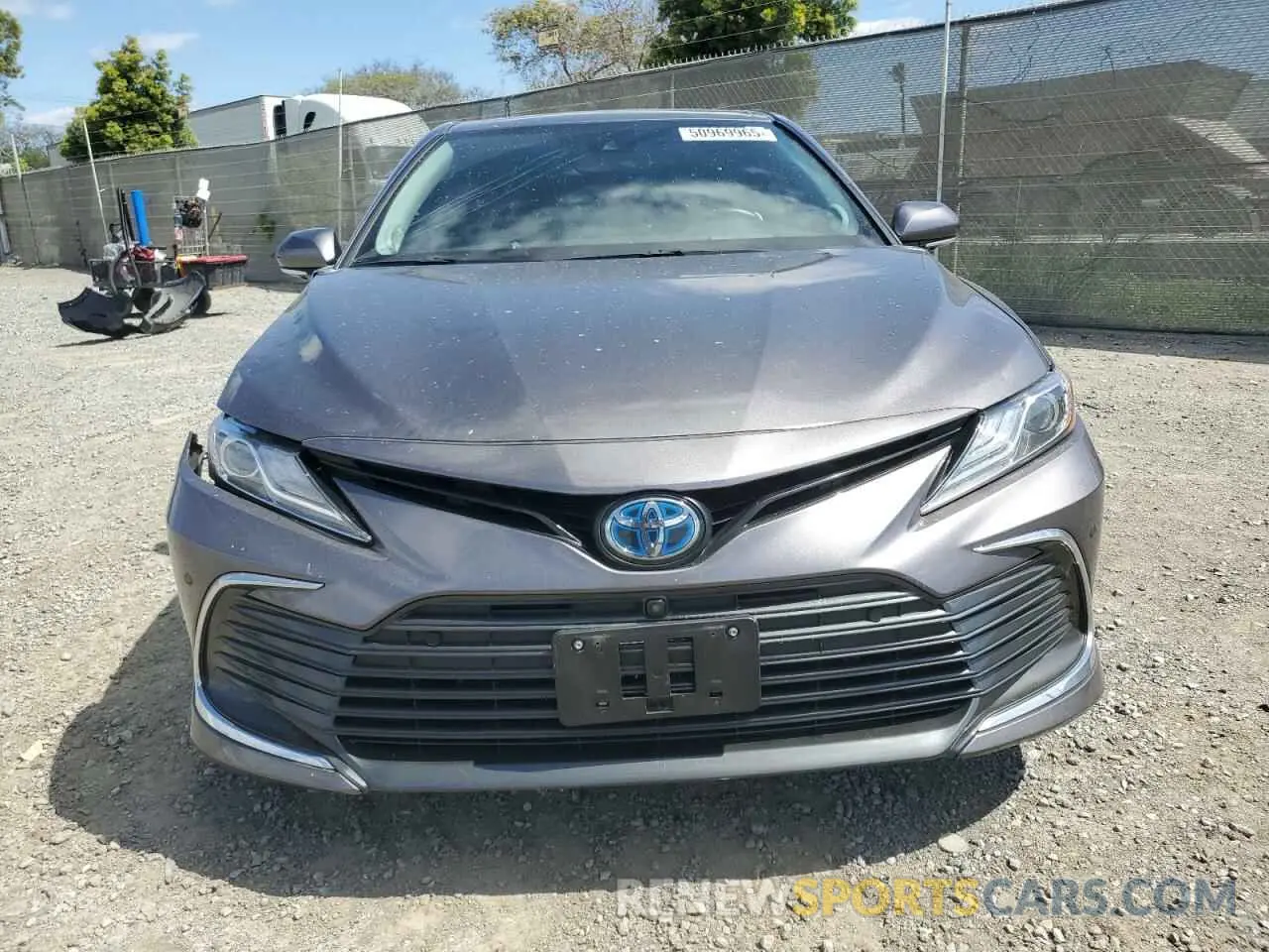 5 fotografías del automóvil dañado 4T1F31AK9PU620187 TOYOTA CAMRY 2023