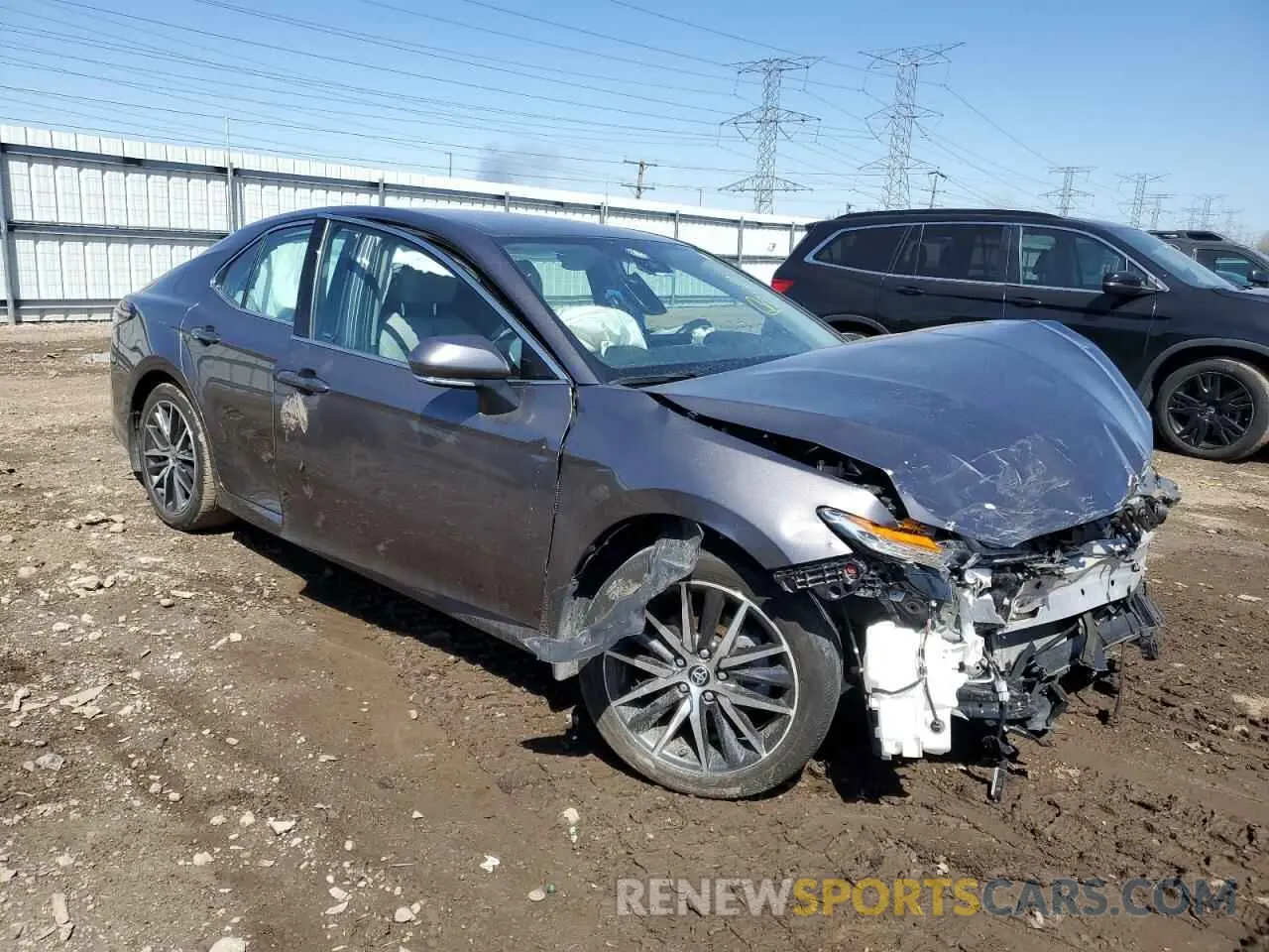 4 fotografías del automóvil dañado 4T1F31AKXPU052239 TOYOTA CAMRY 2023