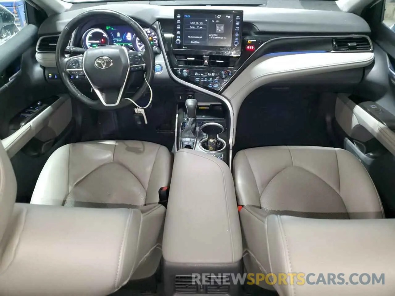 8 fotografías del automóvil dañado 4T1F31AKXPU054878 TOYOTA CAMRY 2023