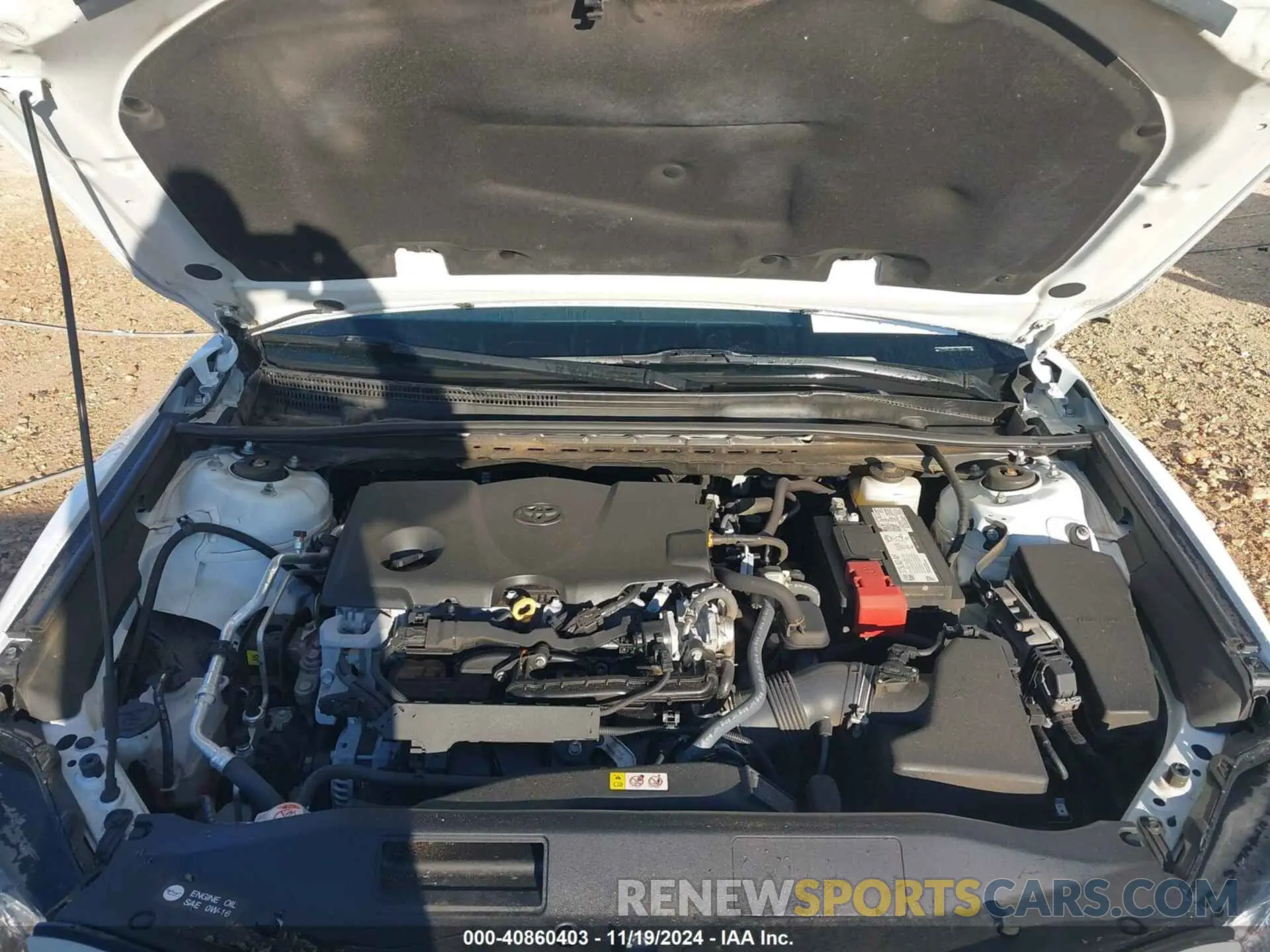 10 fotografías del automóvil dañado 4T1G11AK0PU155163 TOYOTA CAMRY 2023
