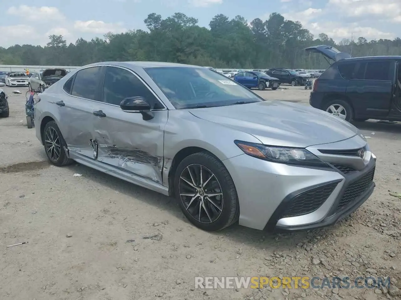4 fotografías del automóvil dañado 4T1G11AK0PU719684 TOYOTA CAMRY 2023