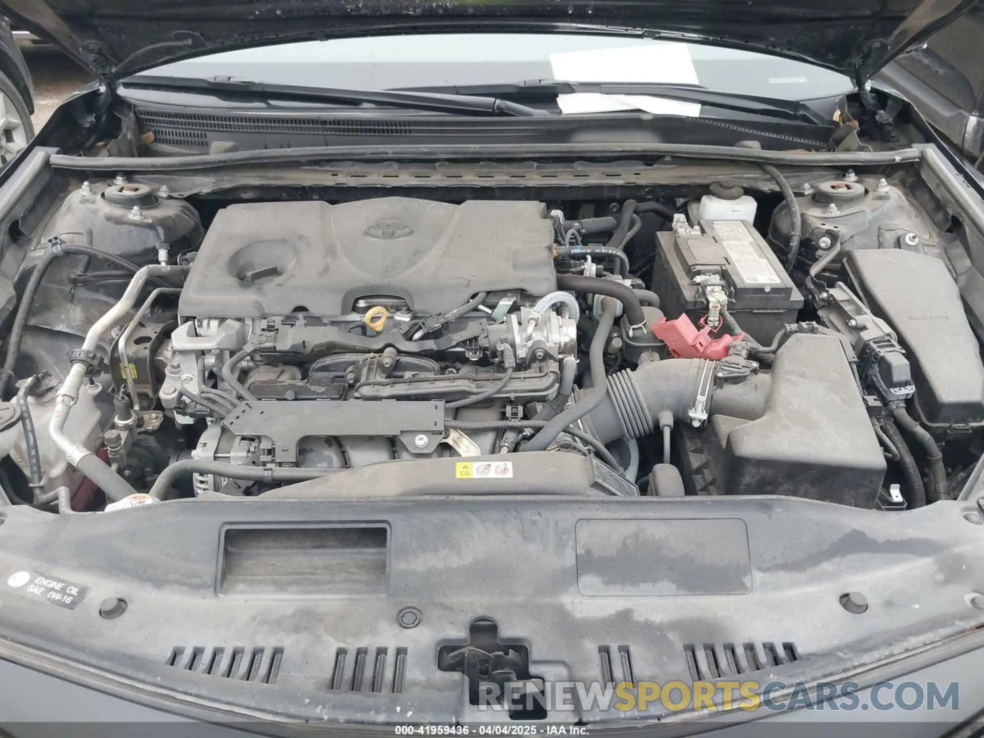10 fotografías del automóvil dañado 4T1G11AK0PU734914 TOYOTA CAMRY 2023