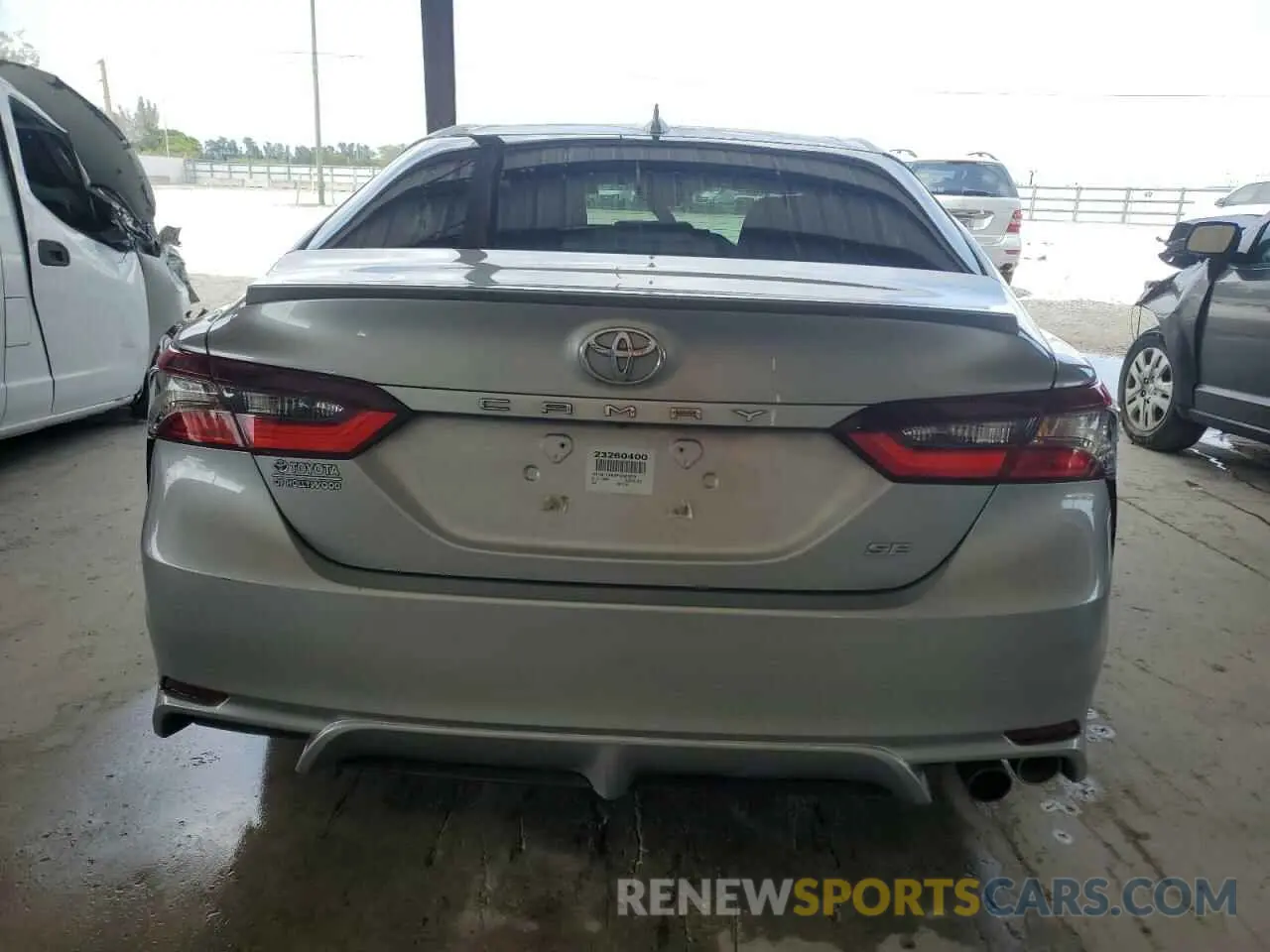 6 fotografías del automóvil dañado 4T1G11AK0PU801673 TOYOTA CAMRY 2023