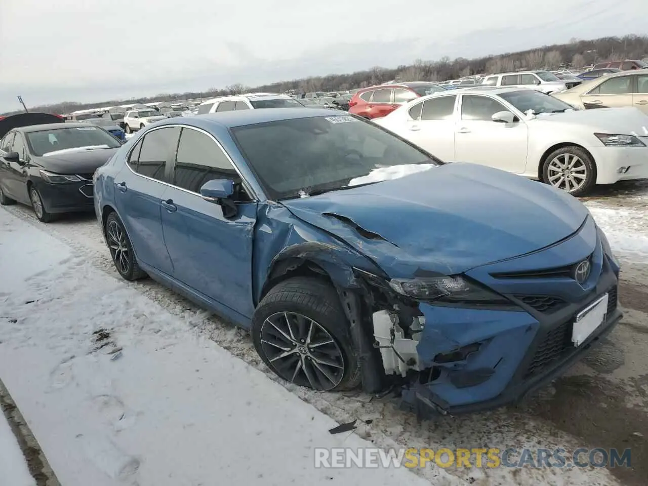 4 fotografías del automóvil dañado 4T1G11AK1PU115335 TOYOTA CAMRY 2023