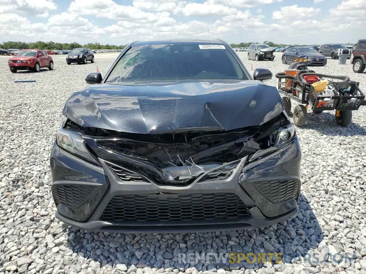 5 fotografías del automóvil dañado 4T1G11AK1PU760485 TOYOTA CAMRY 2023