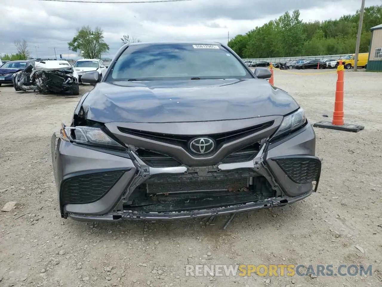 5 fotografías del automóvil dañado 4T1G11AK1PU778100 TOYOTA CAMRY 2023