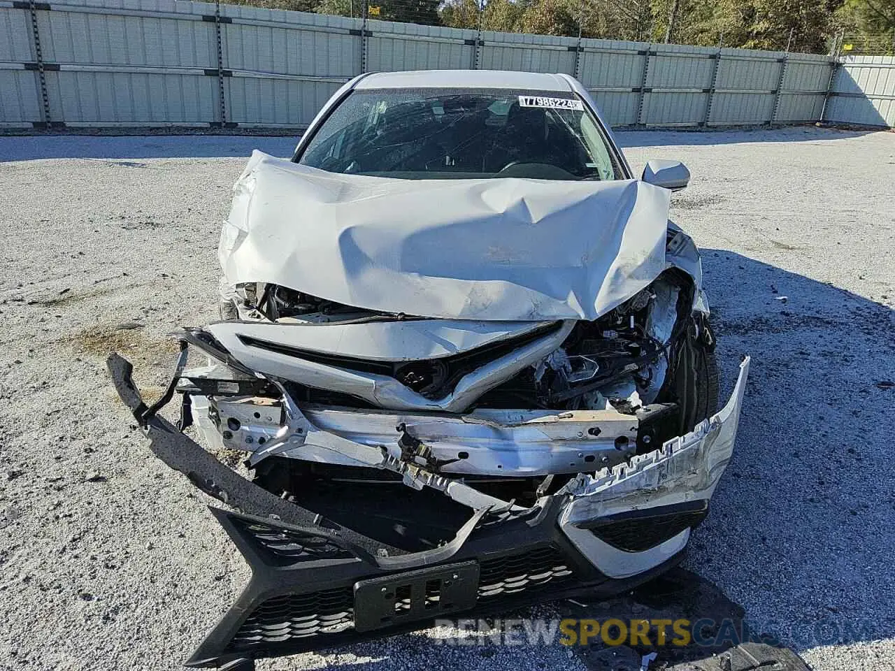 5 fotografías del automóvil dañado 4T1G11AK2PU091644 TOYOTA CAMRY 2023