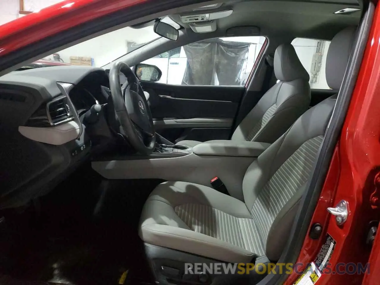 7 fotografías del automóvil dañado 4T1G11AK2PU179836 TOYOTA CAMRY 2023