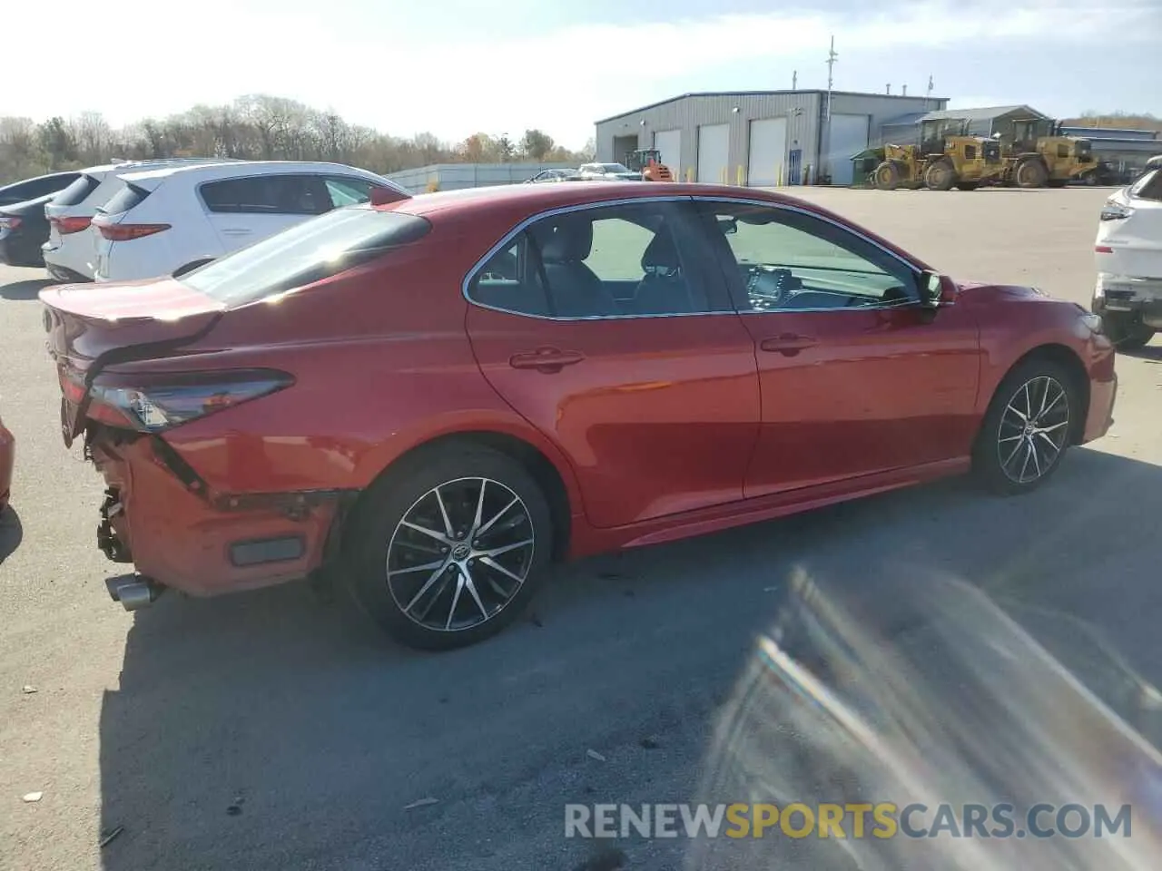 3 fotografías del automóvil dañado 4T1G11AK2PU183966 TOYOTA CAMRY 2023