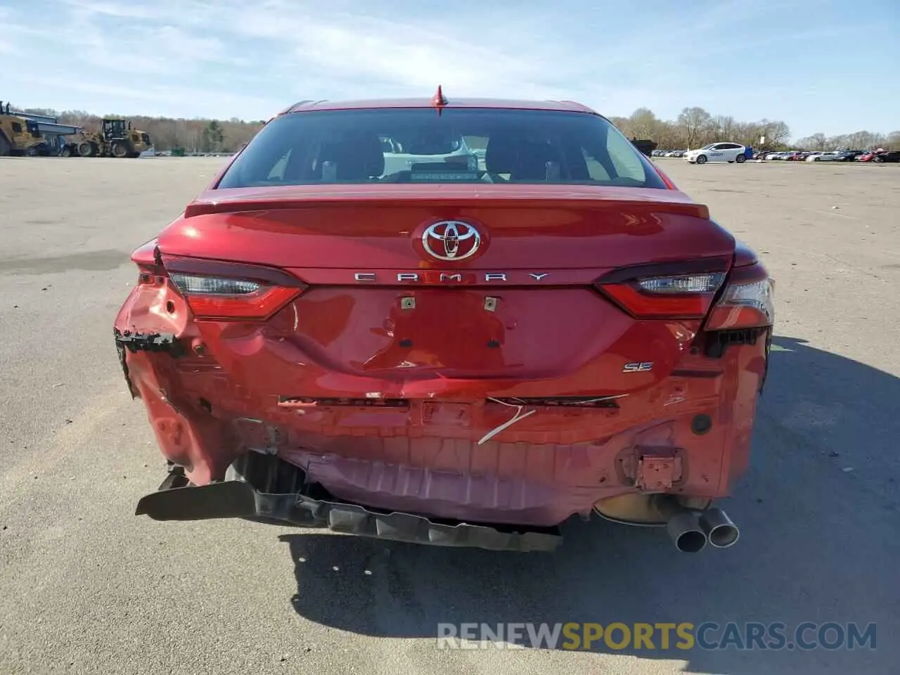 6 fotografías del automóvil dañado 4T1G11AK2PU183966 TOYOTA CAMRY 2023
