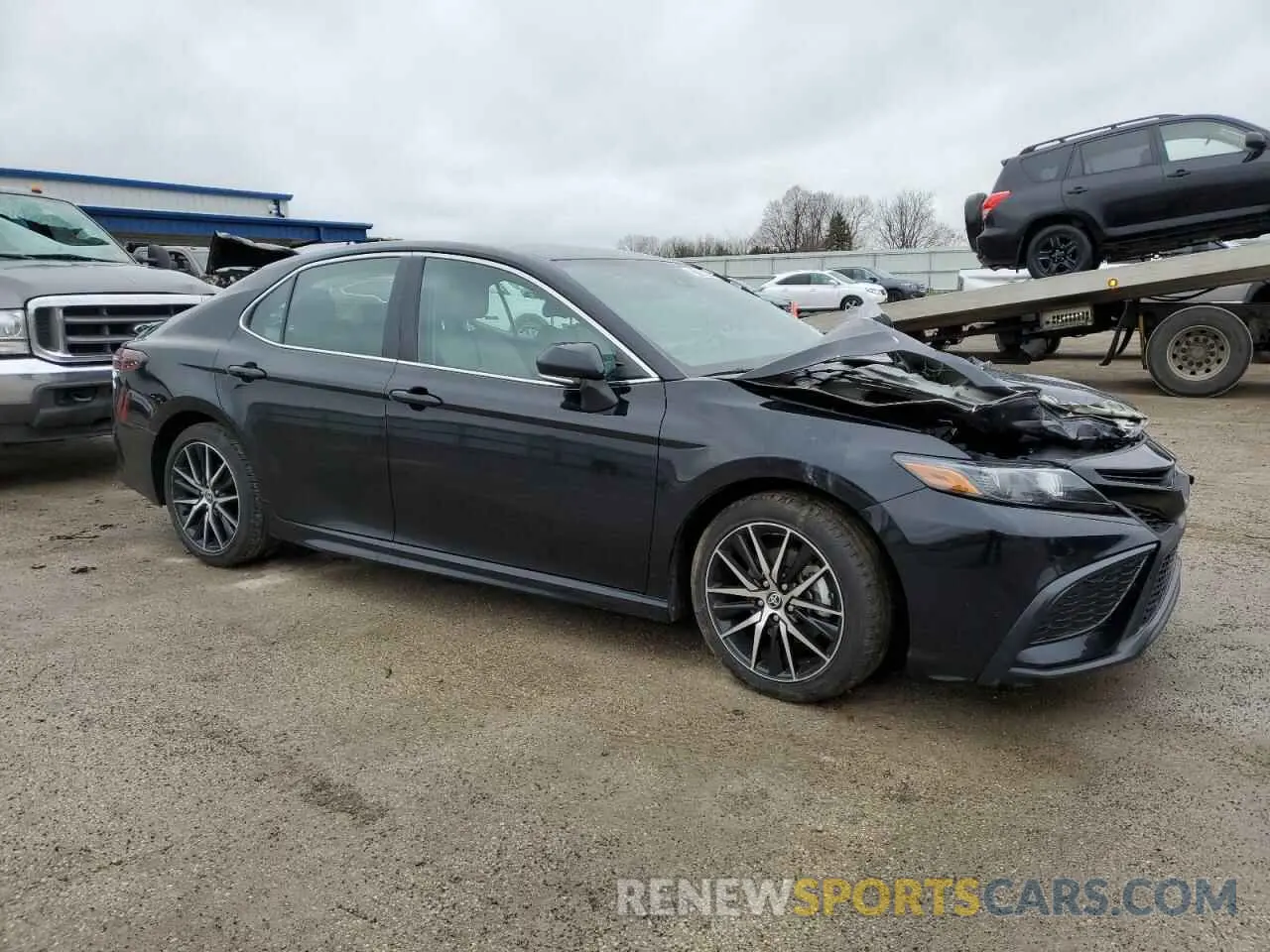 4 fotografías del automóvil dañado 4T1G11AK2PU184406 TOYOTA CAMRY 2023