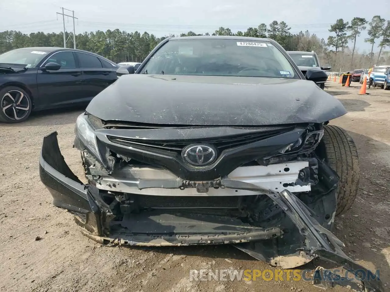 5 fotografías del automóvil dañado 4T1G11AK2PU735630 TOYOTA CAMRY 2023
