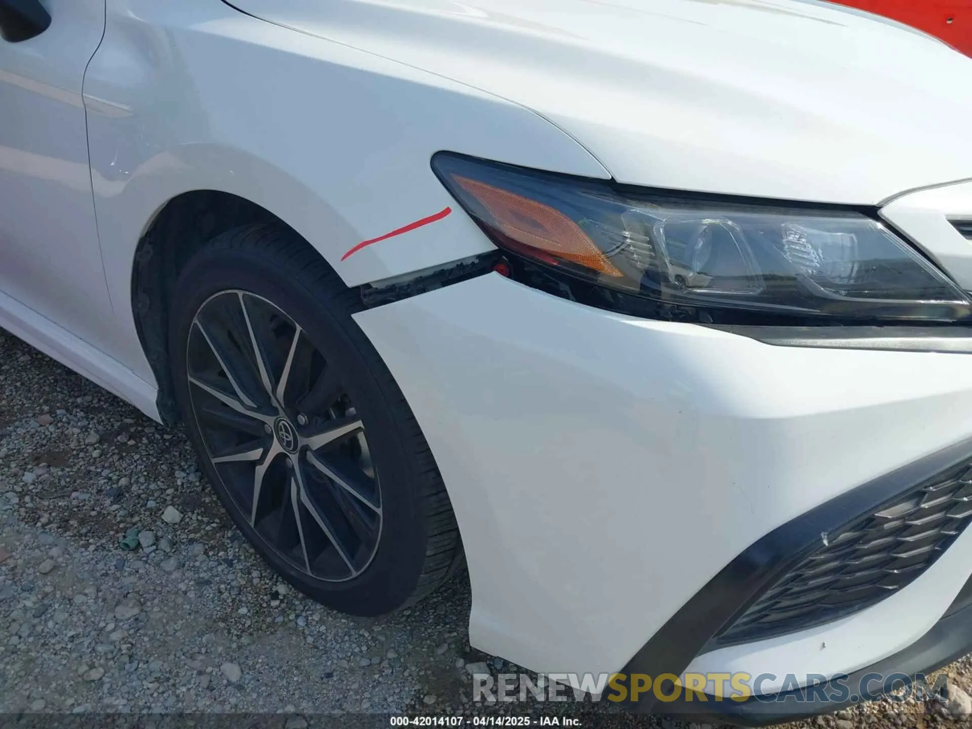 6 fotografías del automóvil dañado 4T1G11AK2PU749916 TOYOTA CAMRY 2023