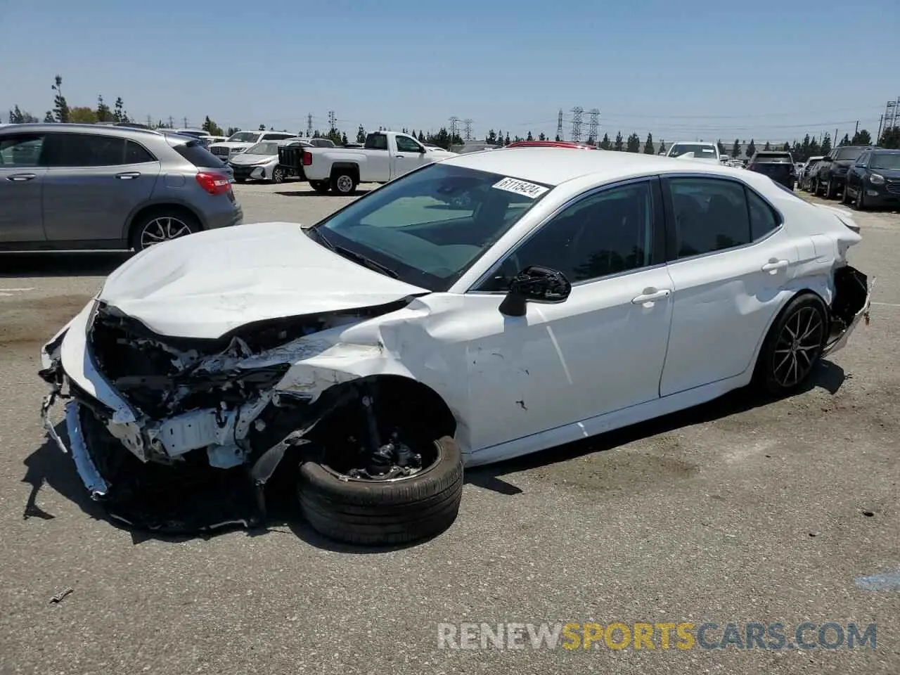 1 fotografías del automóvil dañado 4T1G11AK2PU821083 TOYOTA CAMRY 2023