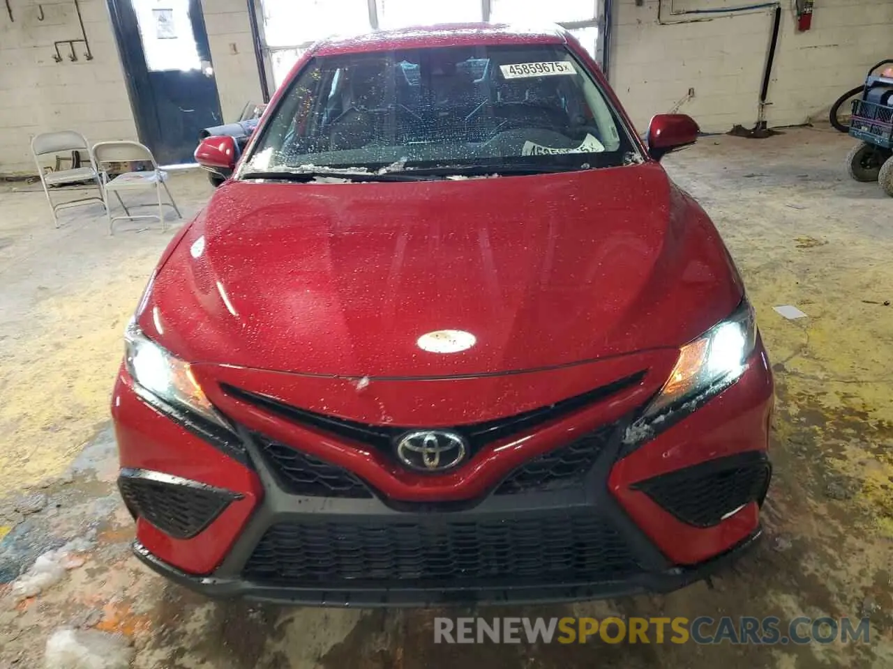 5 fotografías del automóvil dañado 4T1G11AK3PU078529 TOYOTA CAMRY 2023