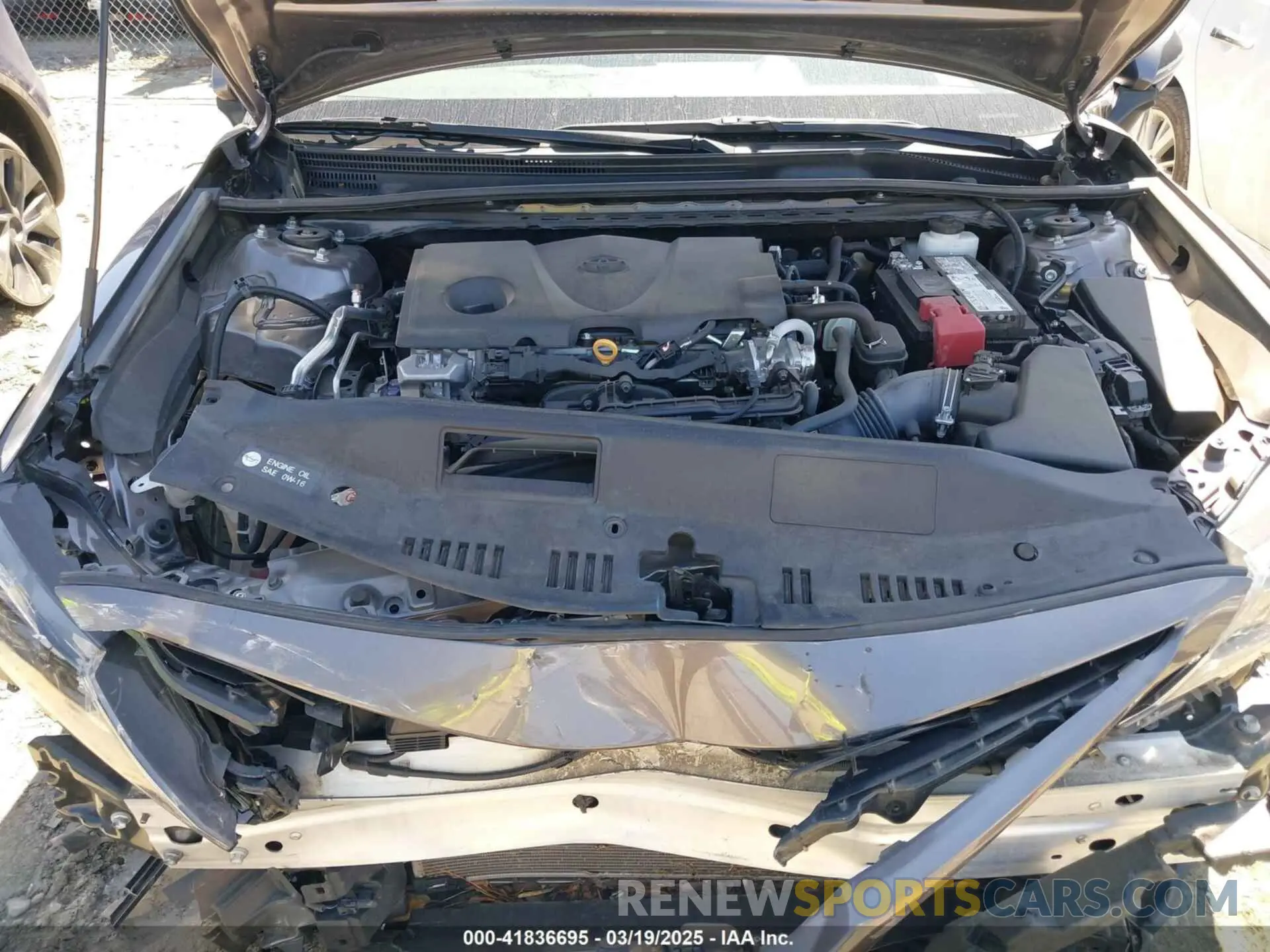 10 fotografías del automóvil dañado 4T1G11AK3PU101131 TOYOTA CAMRY 2023