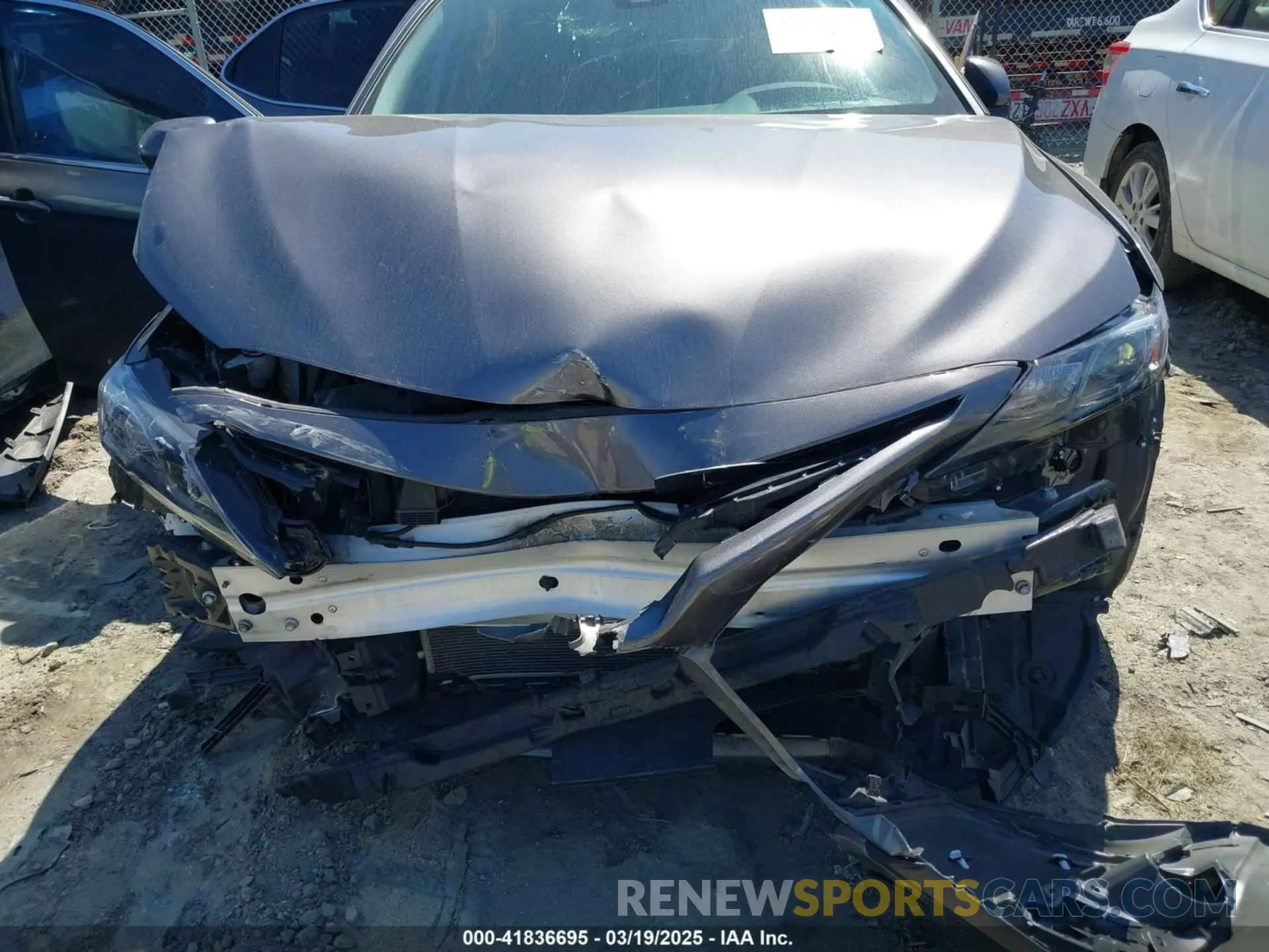 6 fotografías del automóvil dañado 4T1G11AK3PU101131 TOYOTA CAMRY 2023