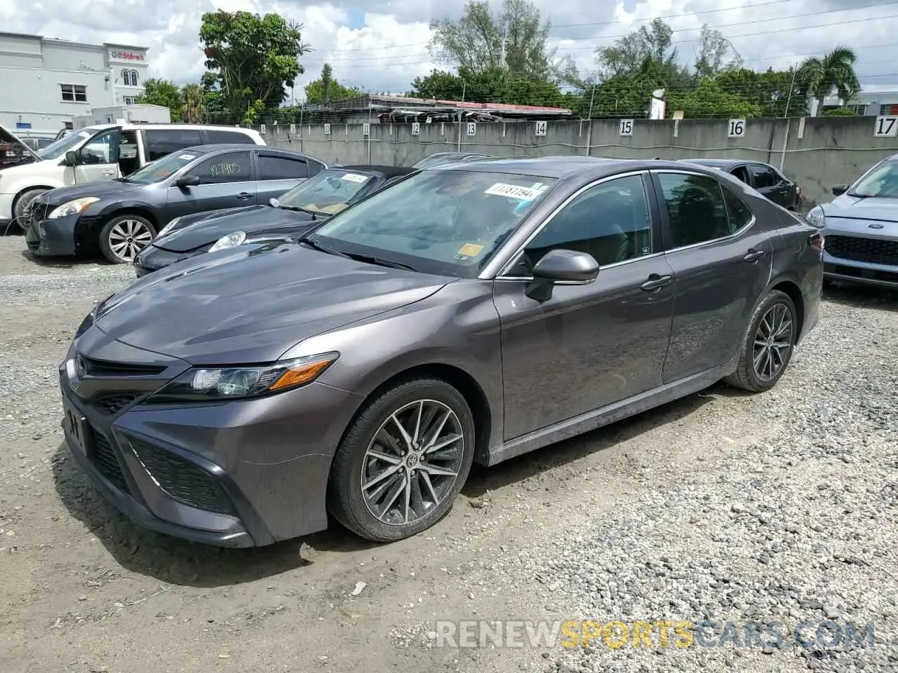 1 fotografías del automóvil dañado 4T1G11AK3PU740755 TOYOTA CAMRY 2023