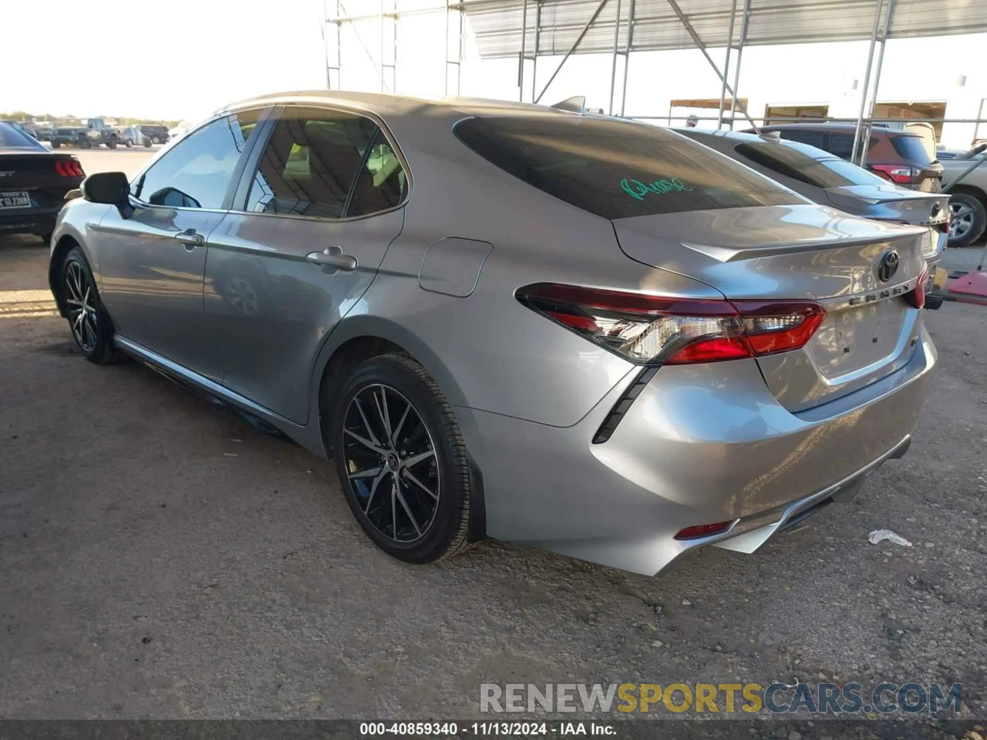 3 fotografías del automóvil dañado 4T1G11AK3PU741470 TOYOTA CAMRY 2023