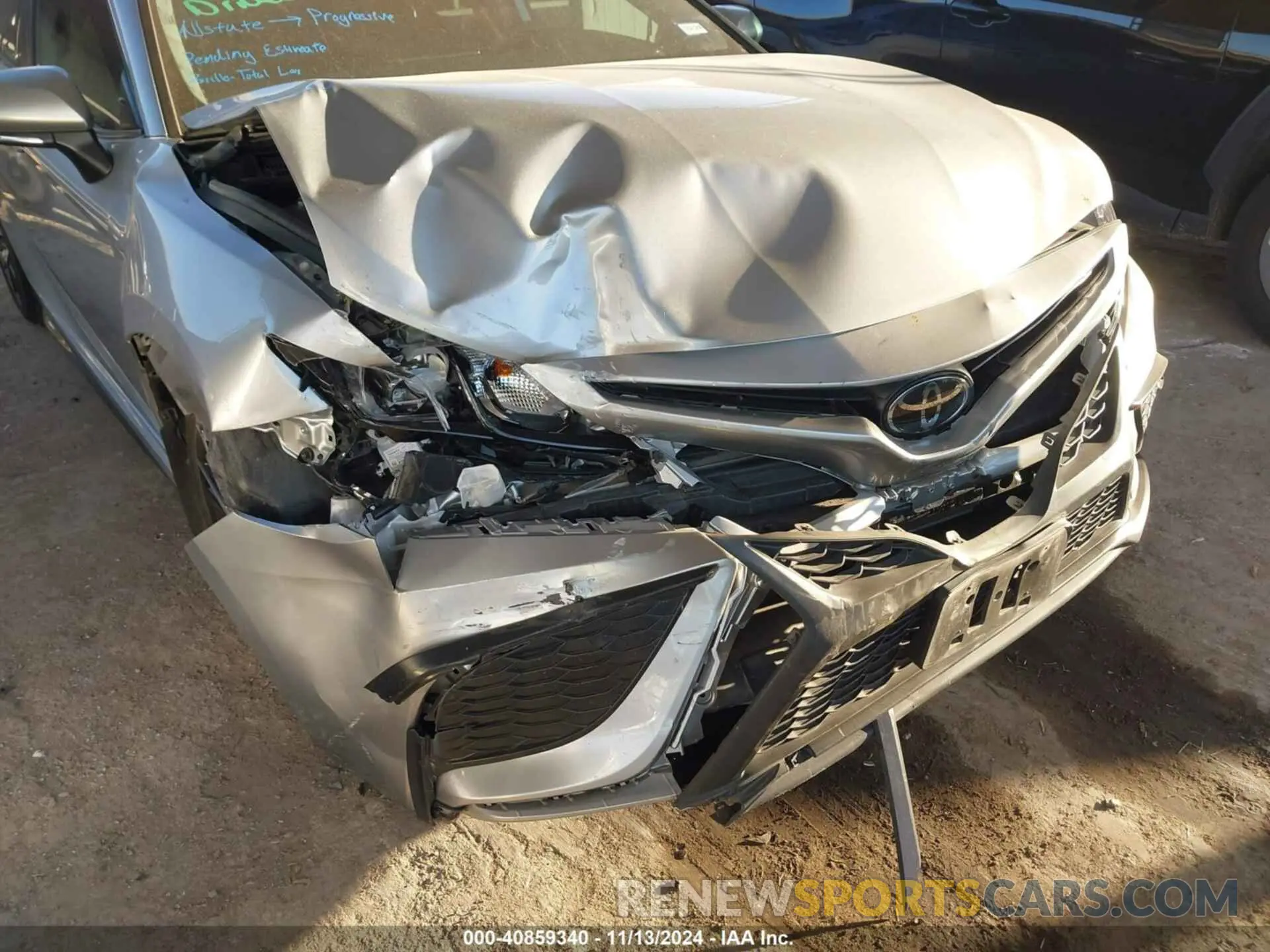 6 fotografías del automóvil dañado 4T1G11AK3PU741470 TOYOTA CAMRY 2023
