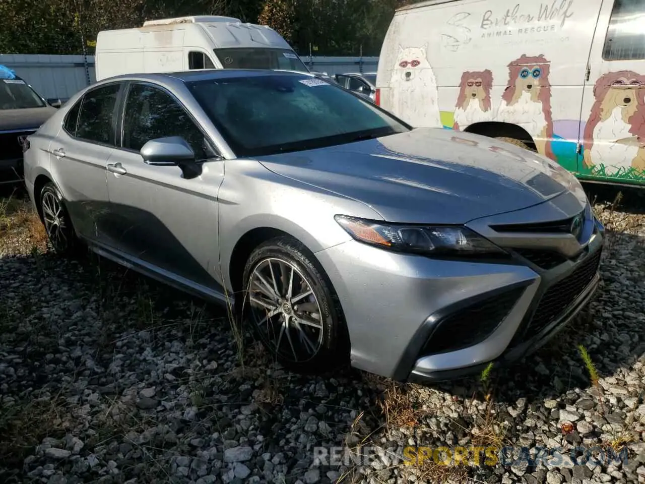 4 fotografías del automóvil dañado 4T1G11AK3PU780544 TOYOTA CAMRY 2023