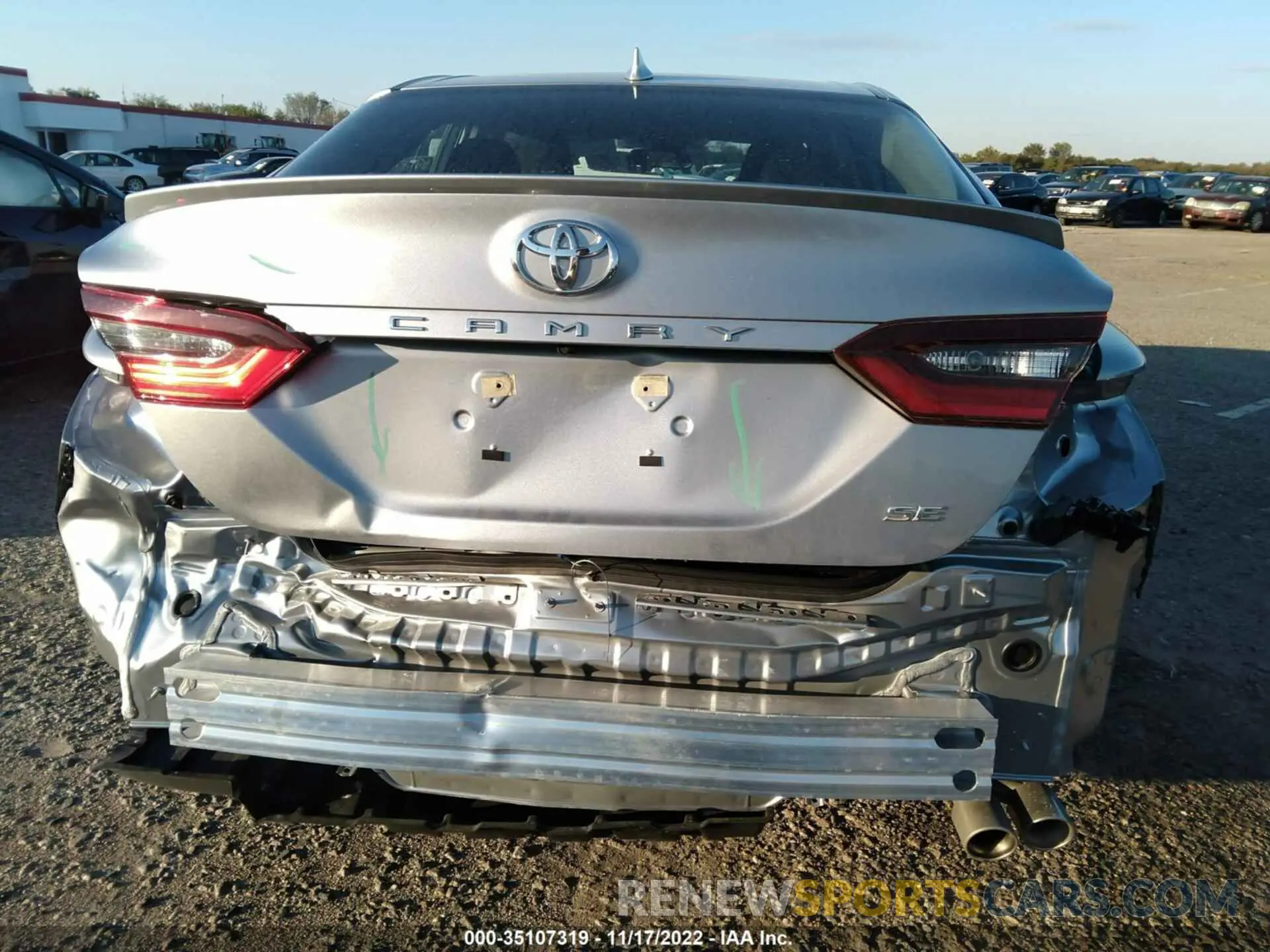 6 fotografías del automóvil dañado 4T1G11AK4PU736536 TOYOTA CAMRY 2023