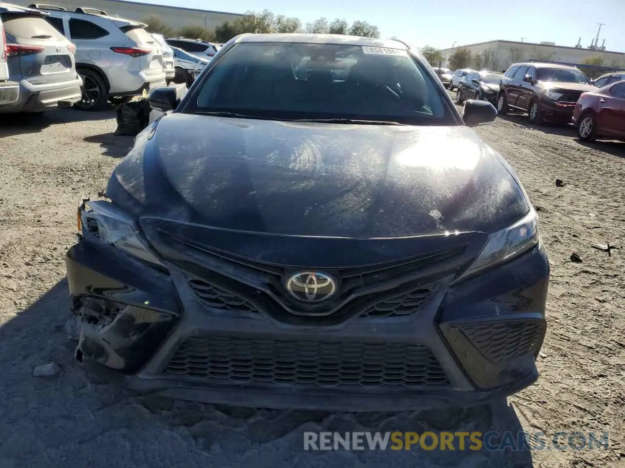 5 fotografías del automóvil dañado 4T1G11AK4PU766474 TOYOTA CAMRY 2023