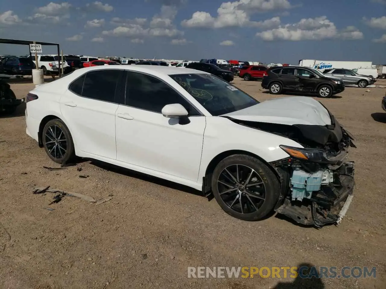 4 fotografías del automóvil dañado 4T1G11AK4PU817584 TOYOTA CAMRY 2023