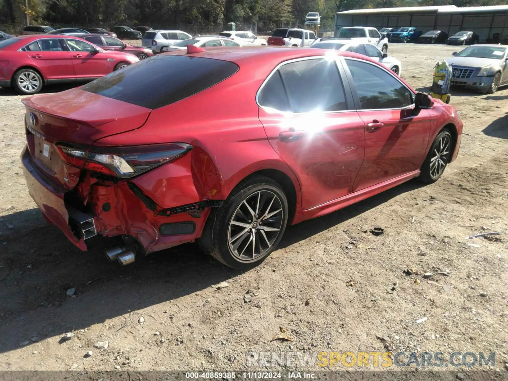 4 fotografías del automóvil dañado 4T1G11AK5PU135541 TOYOTA CAMRY 2023
