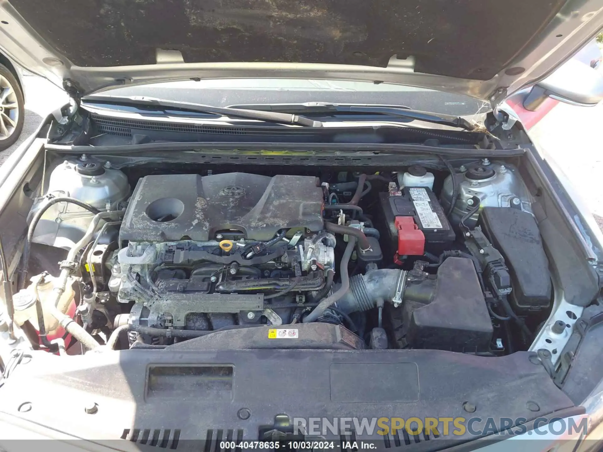 10 fotografías del automóvil dañado 4T1G11AK5PU767911 TOYOTA CAMRY 2023