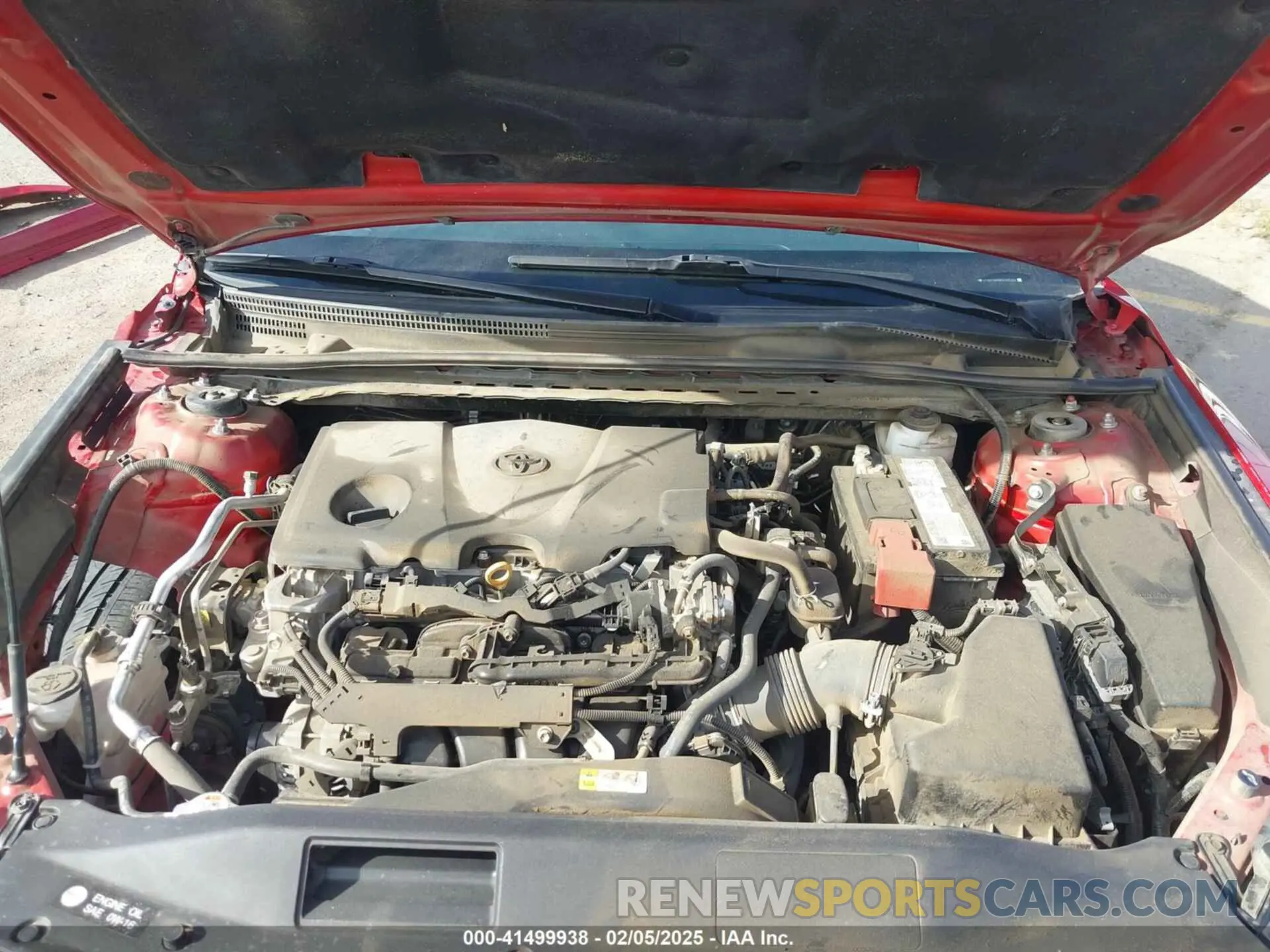 10 fotografías del automóvil dañado 4T1G11AK6PU104203 TOYOTA CAMRY 2023