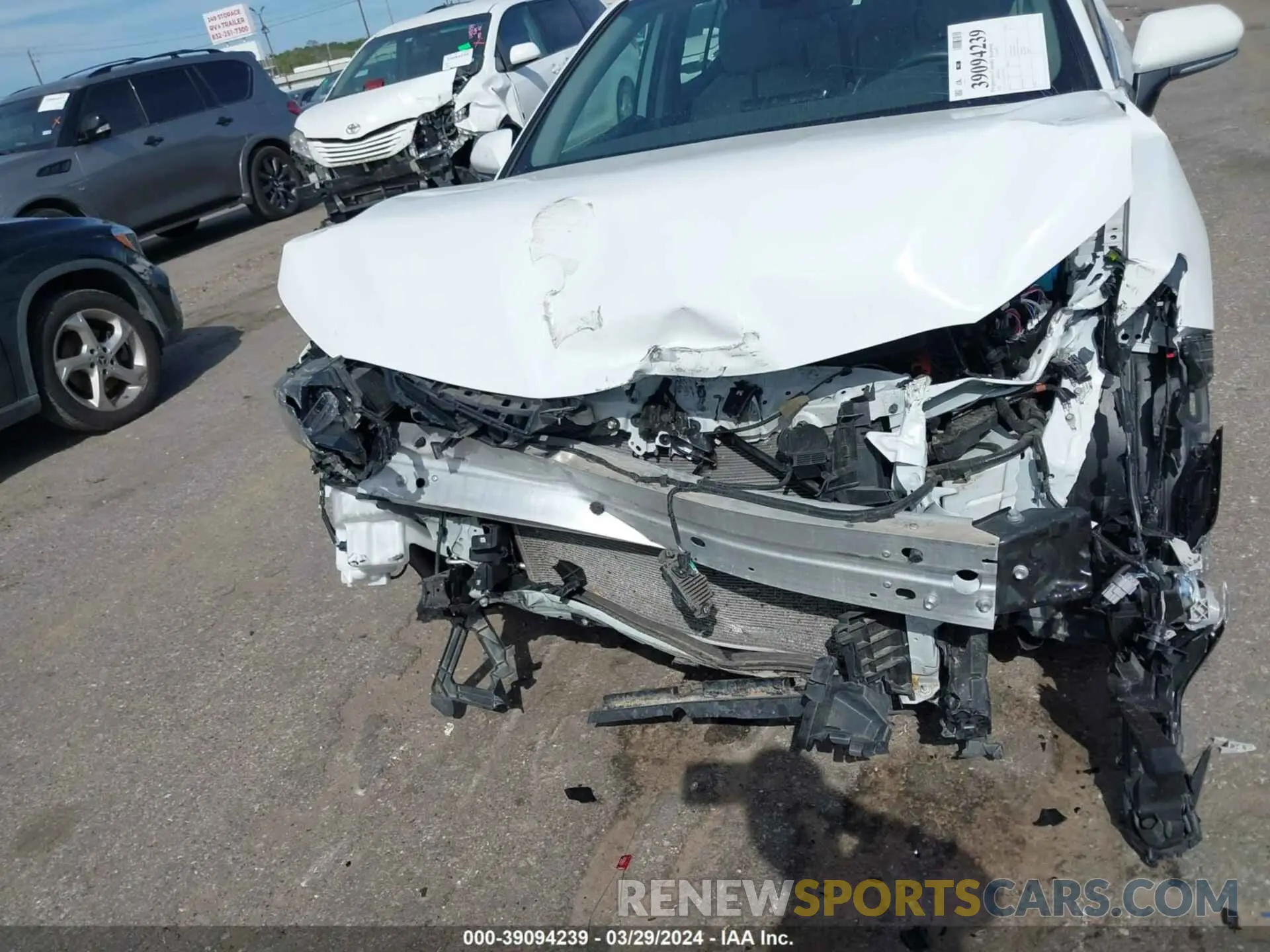 11 fotografías del automóvil dañado 4T1G11AK6PU741950 TOYOTA CAMRY 2023