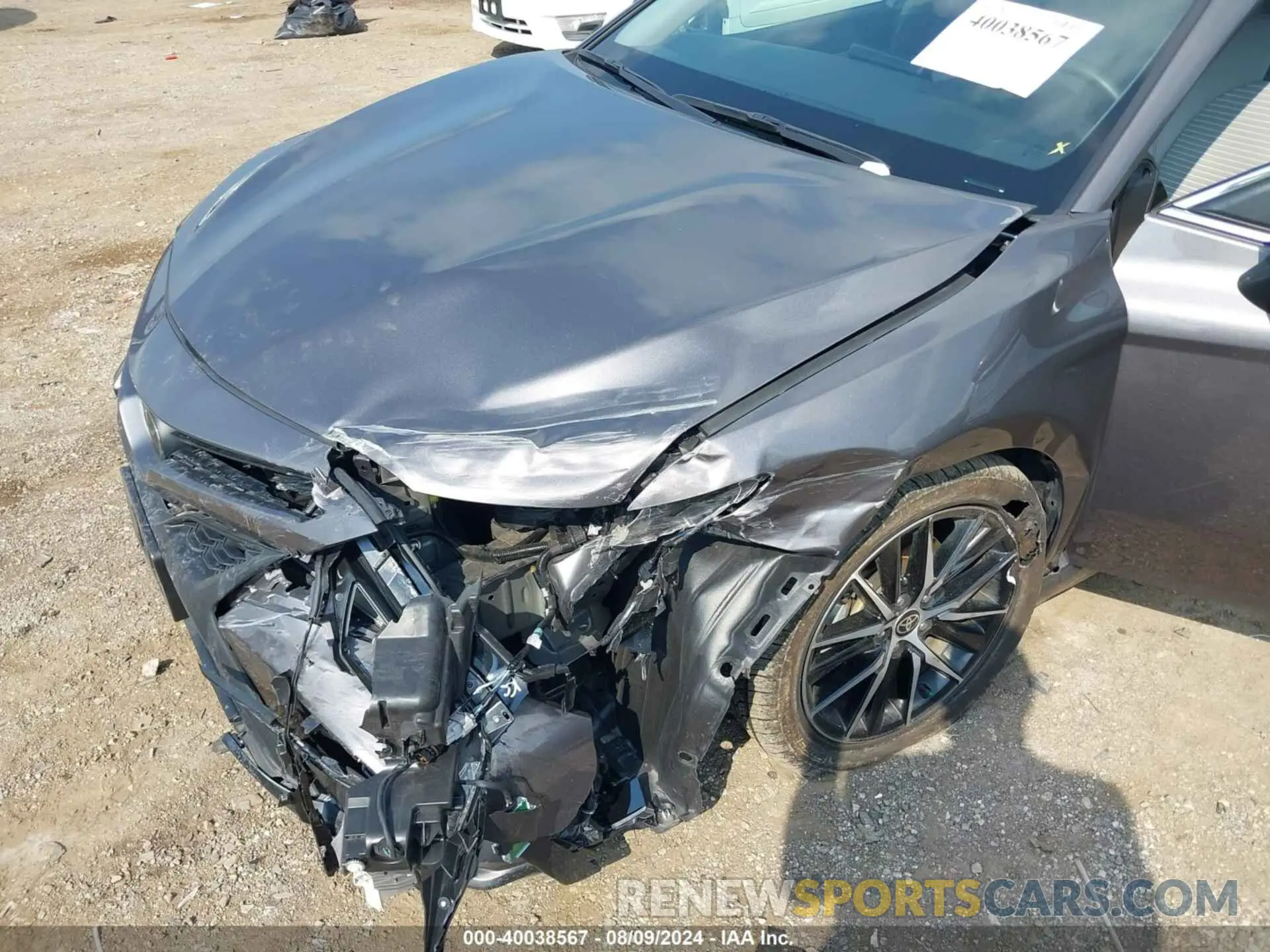3 fotografías del automóvil dañado 4T1G11AK6PU745674 TOYOTA CAMRY 2023