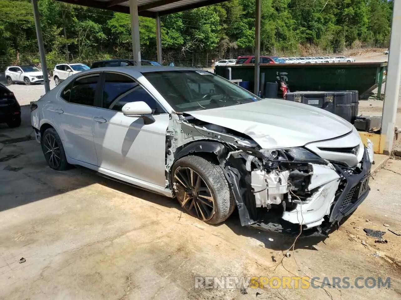 4 fotografías del automóvil dañado 4T1G11AK7PU155550 TOYOTA CAMRY 2023