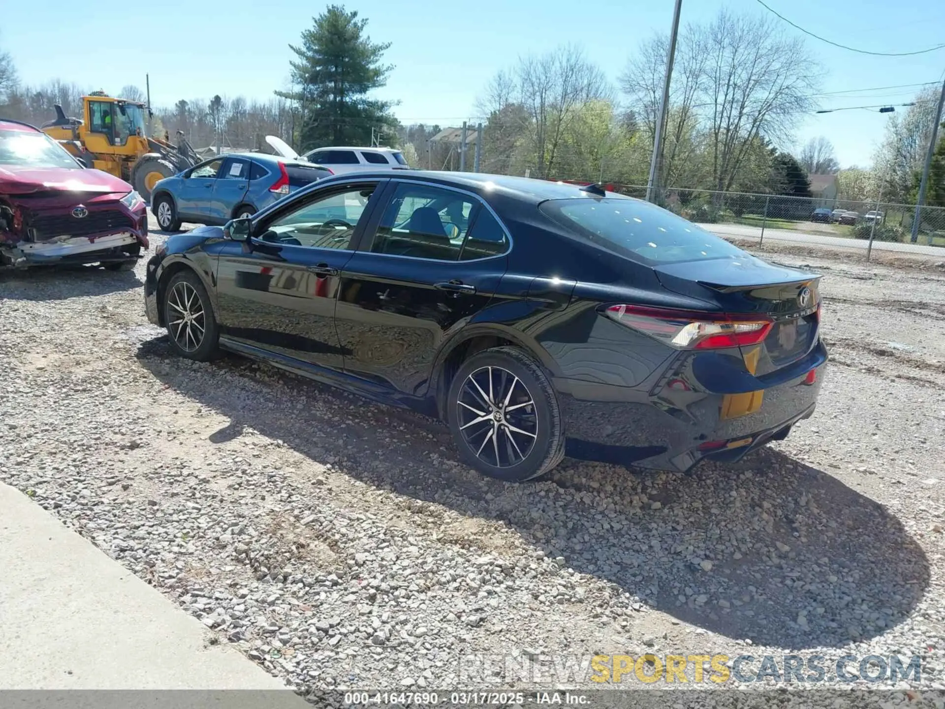 3 fotografías del automóvil dañado 4T1G11AK7PU746798 TOYOTA CAMRY 2023