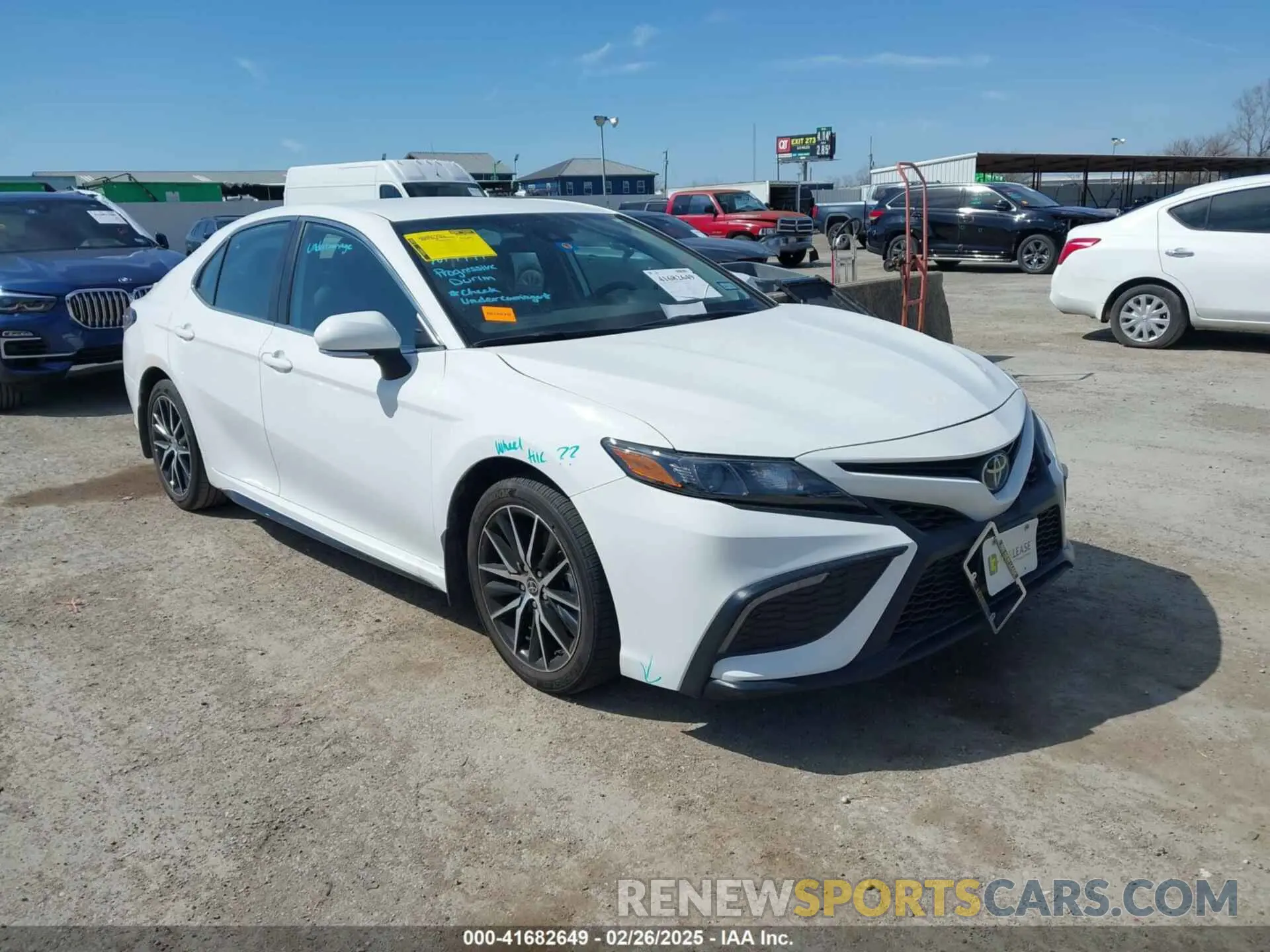 1 fotografías del automóvil dañado 4T1G11AK7PU821225 TOYOTA CAMRY 2023
