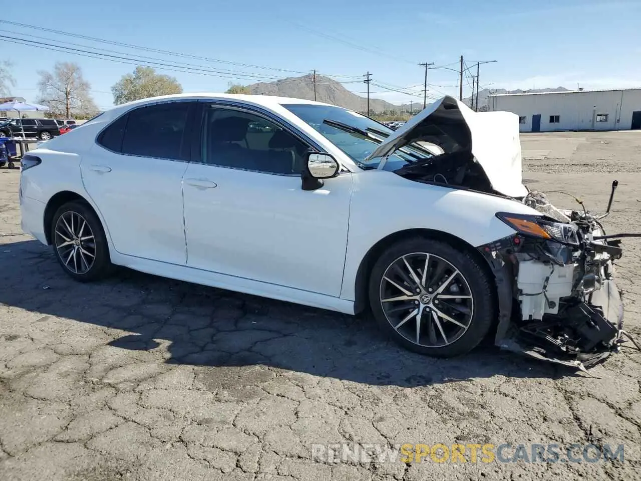 4 fotografías del automóvil dañado 4T1G11AK8PU118362 TOYOTA CAMRY 2023