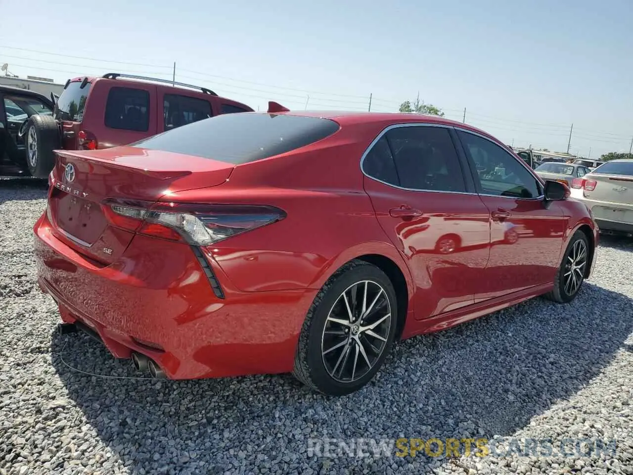 3 fotografías del automóvil dañado 4T1G11AK8PU175533 TOYOTA CAMRY 2023