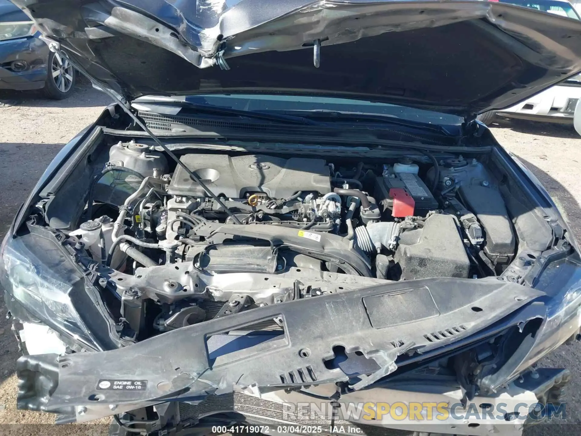 10 fotografías del automóvil dañado 4T1G11AK8PU781060 TOYOTA CAMRY 2023