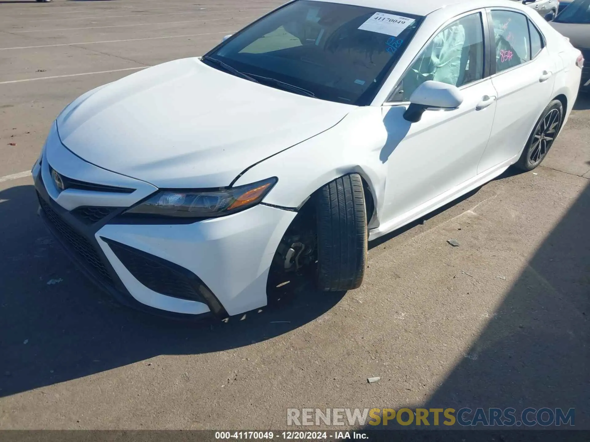 6 fotografías del automóvil dañado 4T1G11AK8PU790597 TOYOTA CAMRY 2023