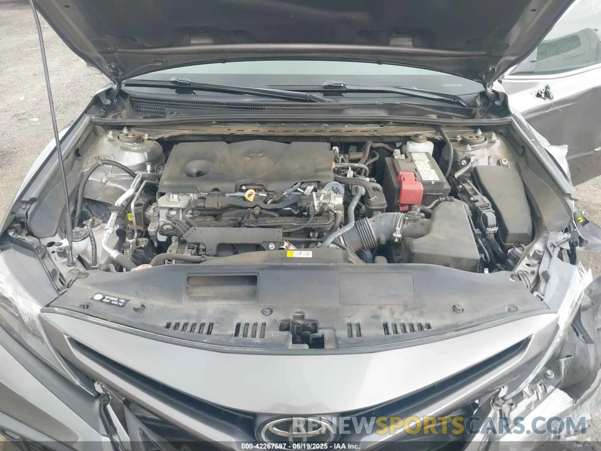 10 fotografías del automóvil dañado 4T1G11AK8PU798523 TOYOTA CAMRY 2023