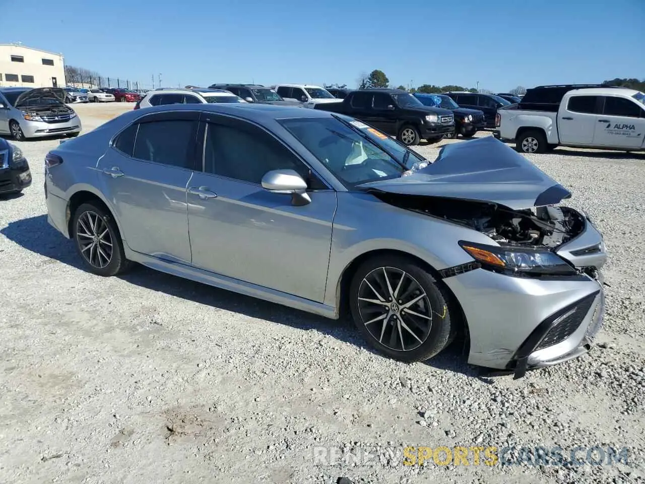 4 fotografías del automóvil dañado 4T1G11AK8PU827762 TOYOTA CAMRY 2023
