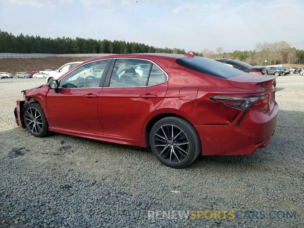 2 fotografías del automóvil dañado 4T1G11AK9PU123893 TOYOTA CAMRY 2023
