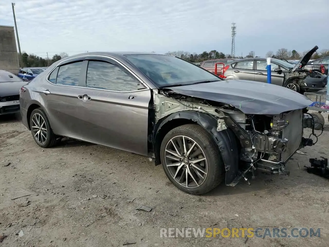 4 fotografías del automóvil dañado 4T1G11AK9PU733356 TOYOTA CAMRY 2023