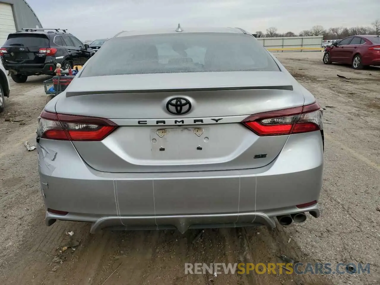 6 fotografías del automóvil dañado 4T1G11AK9PU780869 TOYOTA CAMRY 2023